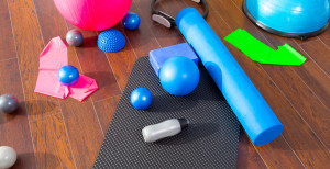 photo of equipment for home exercises