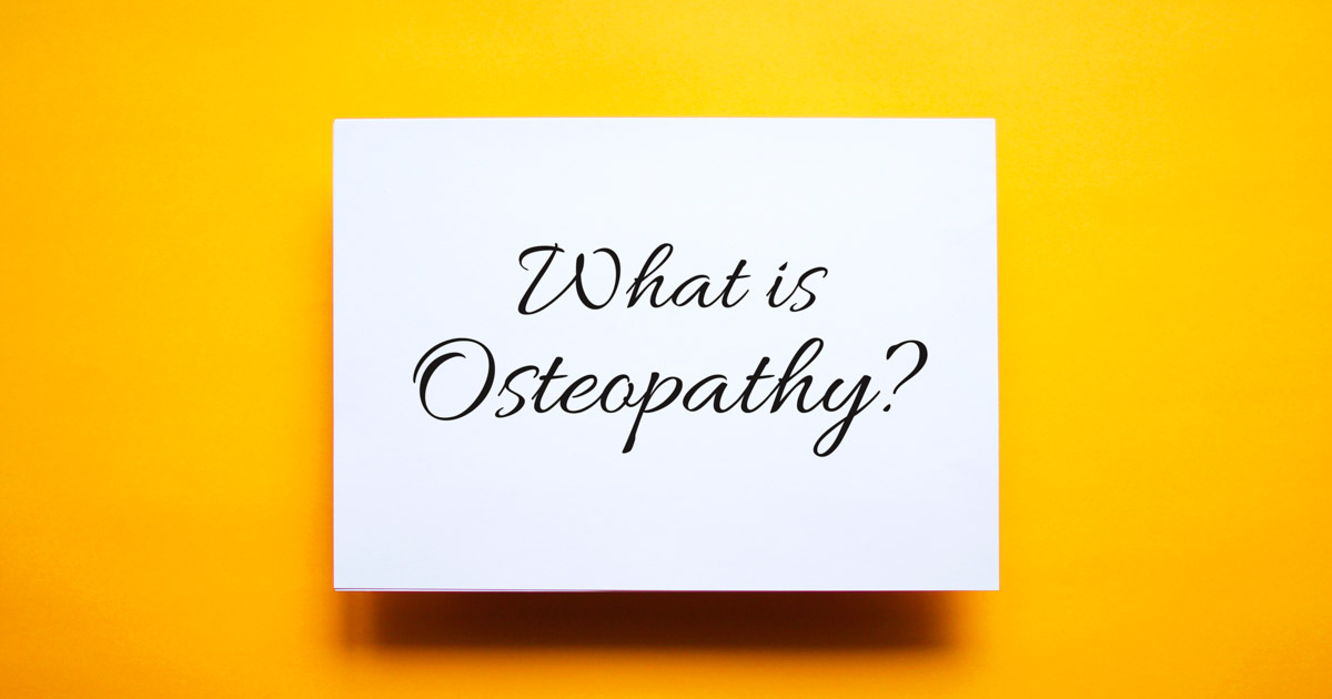 The Philosophy of Osteopathy