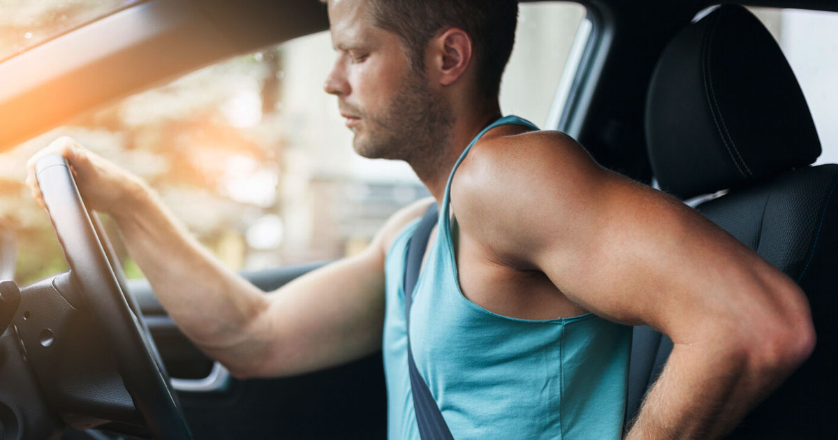How to minimise and manage discomfort when driving
