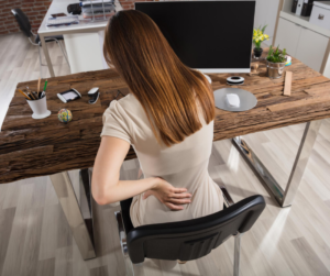 office worker back pain Lower cross syndrome